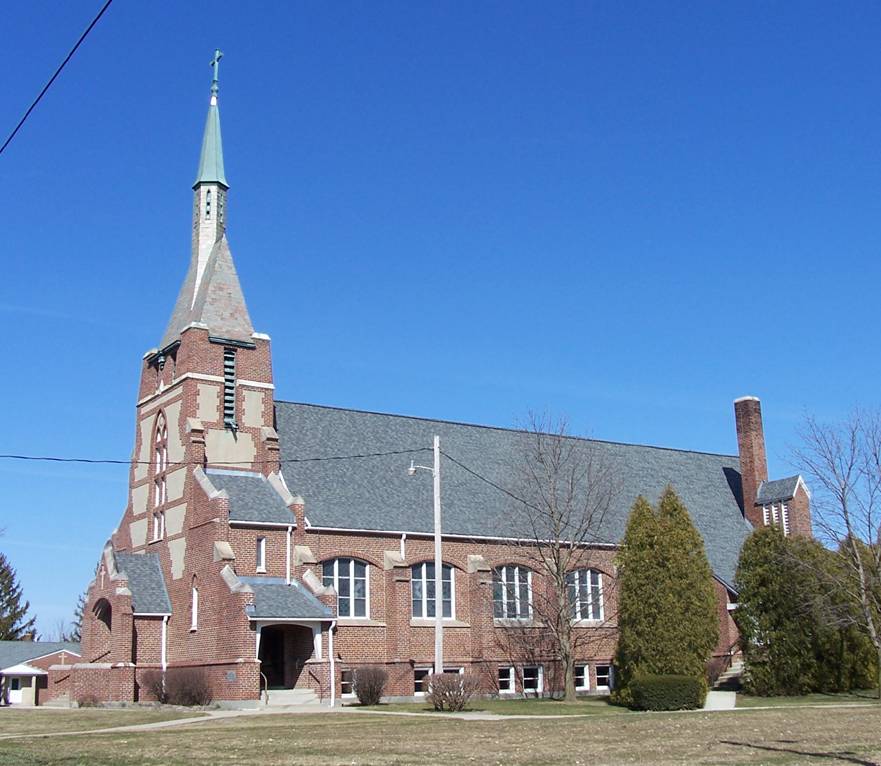 Catholic Architecture and History of Toledo, Ohio St. Mary, Millersville