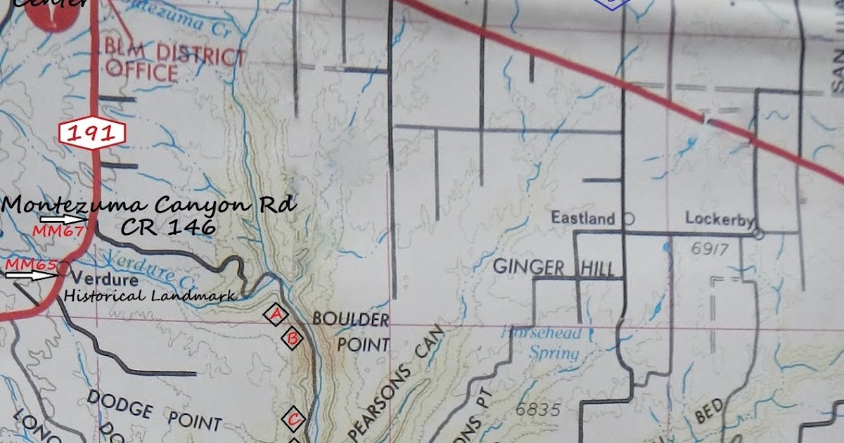 The Southwest Through Wide Brown Eyes Mapping Montezuma Canyon Road