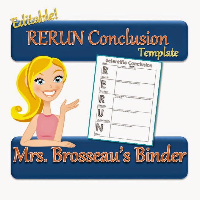 http://www.teacherspayteachers.com/Product/RERUN-Conclusion-Template-FREE-1501091