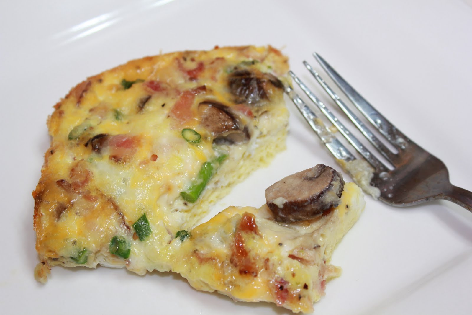 Mushroom and Asparagus Frittata A Zesty Bite
