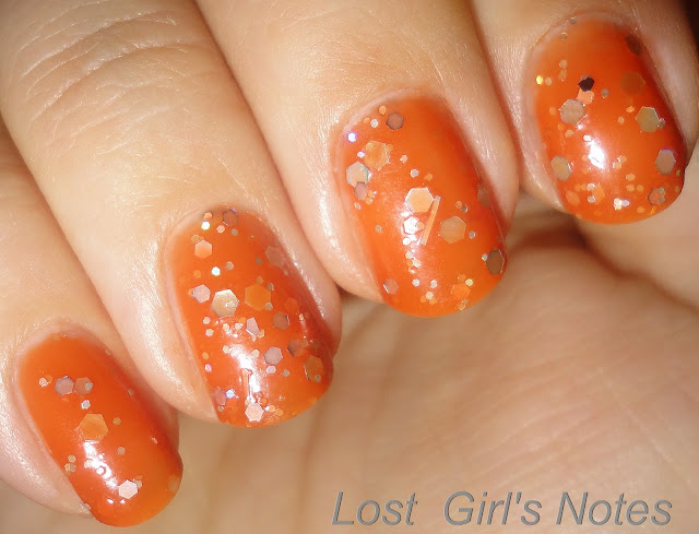 windestine pumpkin spice indie nail polish