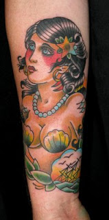 Marija Asanovski Mermaid Tattoo Design
