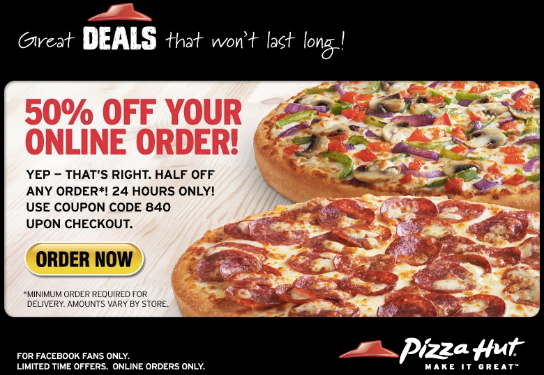 Free Printable Coupons Pizza Hut Coupons