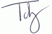Toby DeBause signature