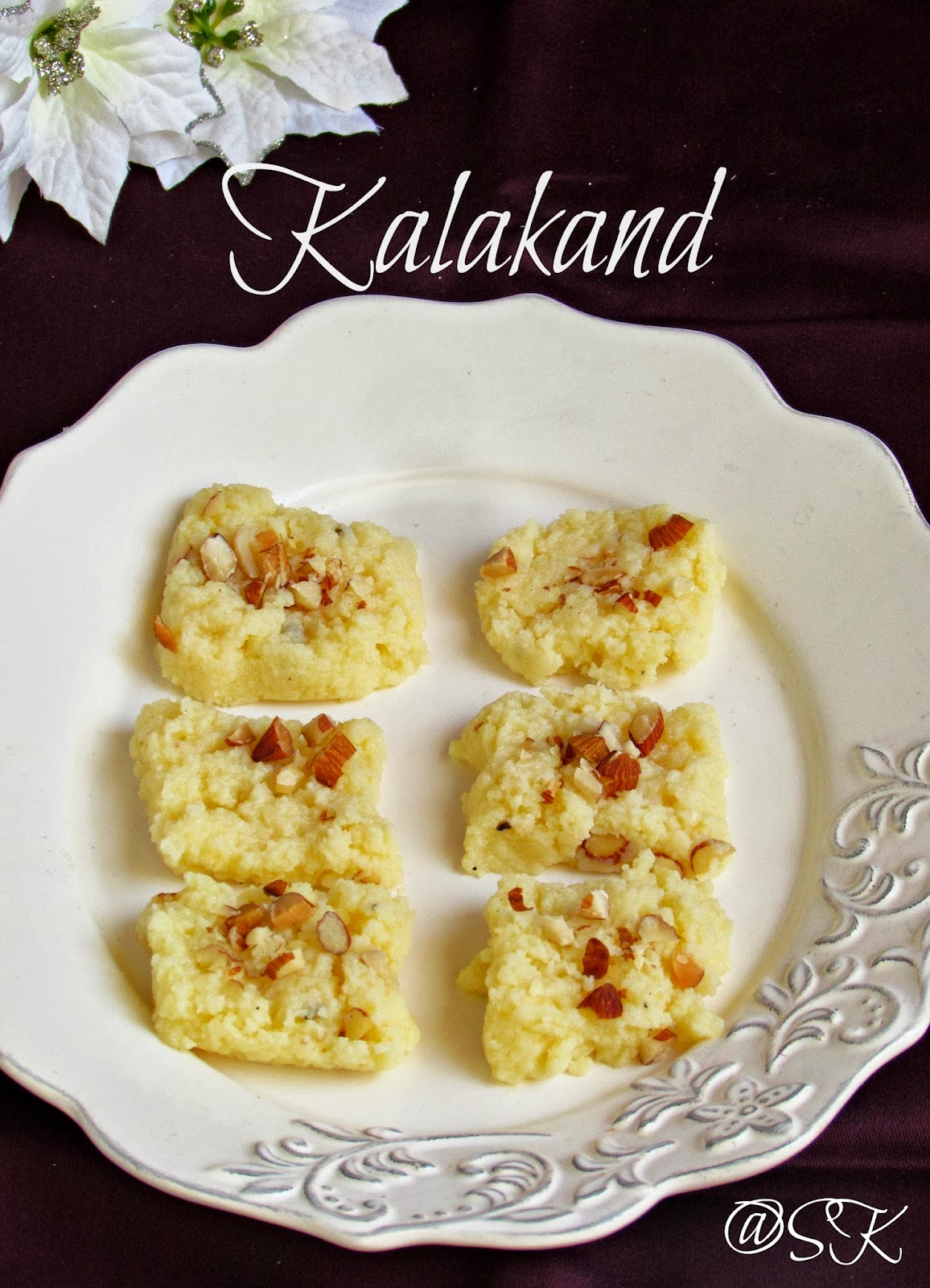 Savitha's Kitchen Quick and Easy Kalakand recipe using ricotta cheese