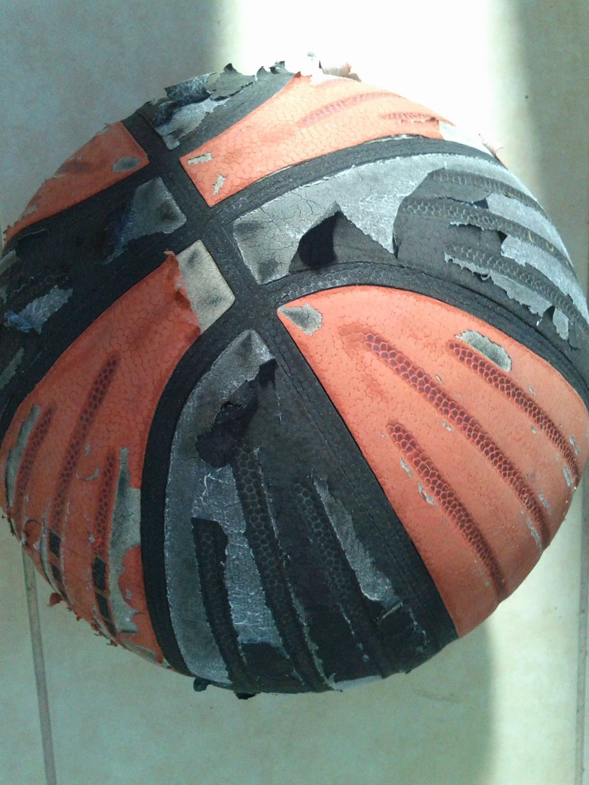 Toronto things Stock Photo Worn out / down tattered black and orange