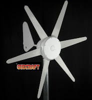 GudCraft 12-Volt 6-Blade 300 Watt Wind Generator With Charge Controller product image