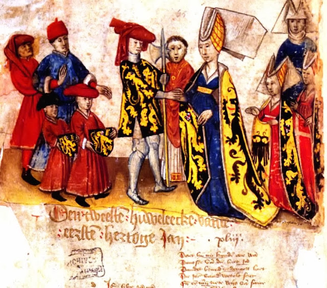 the+wedding-Wedding+of+John+I,+Duke+of+Brabant+and+his+wife+Margaret+of+Flanders+in+1273.From.jpg