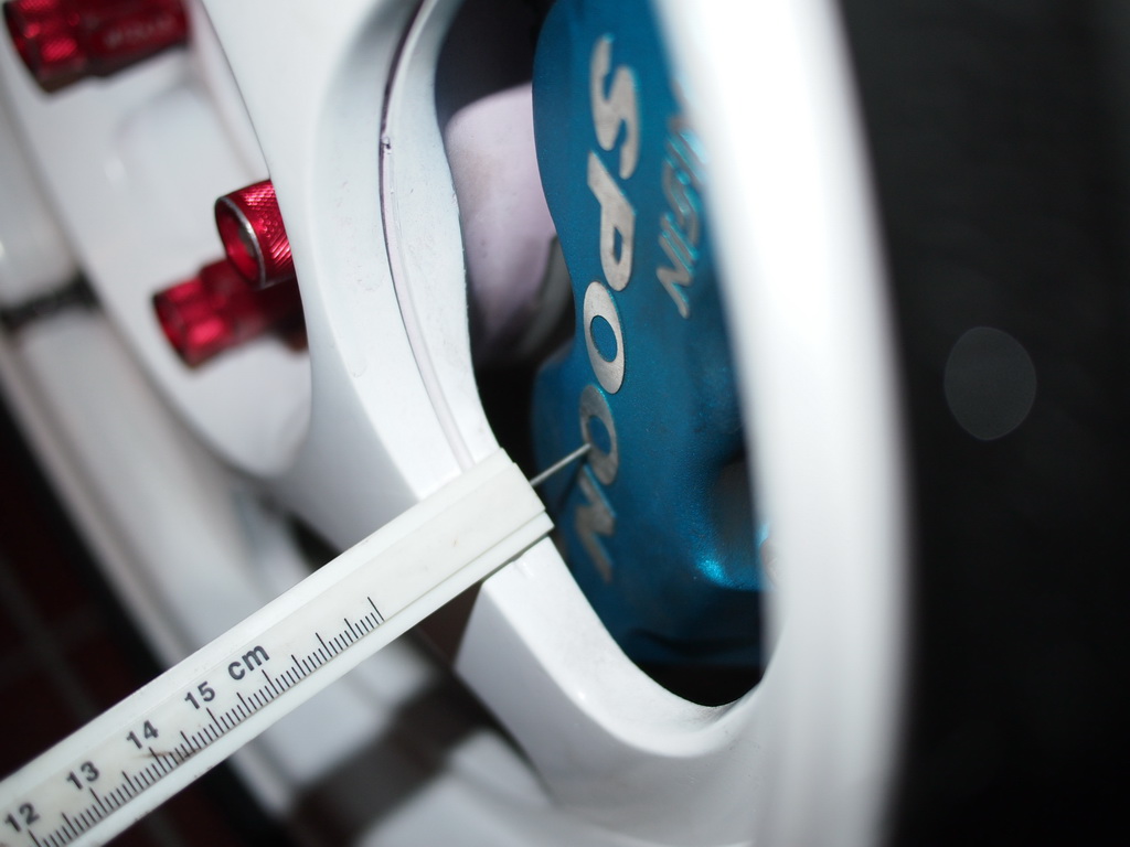 Honda CIVIC EG6 Spoon Twinblock Brake Caliper (45020DCRG00) on EG6