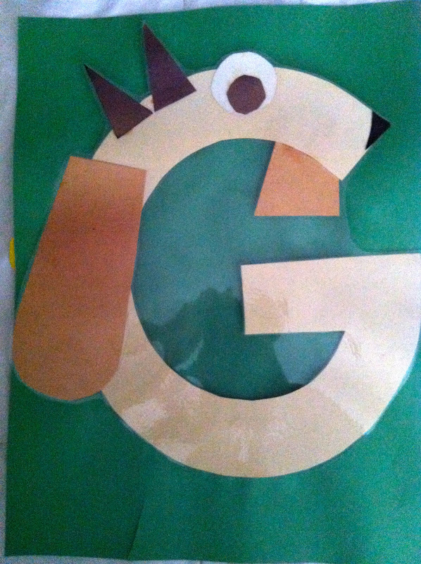 Miss Maren's Monkeys Preschool: Goat Template