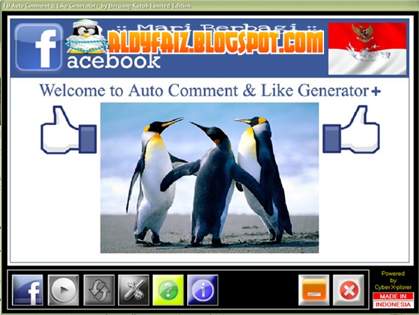 download facebook auto like dan auto comment generator v 4.13