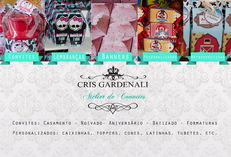 Cris Gardenali - Atelier de Convites