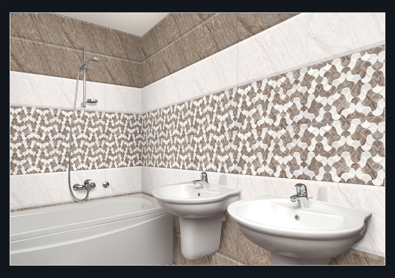 DIGITAL WALL TILES 12X24' (300X600mm) | SASTA TILES