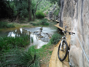 Pasarelas Río Guadalope, Montoro de Mezquita.