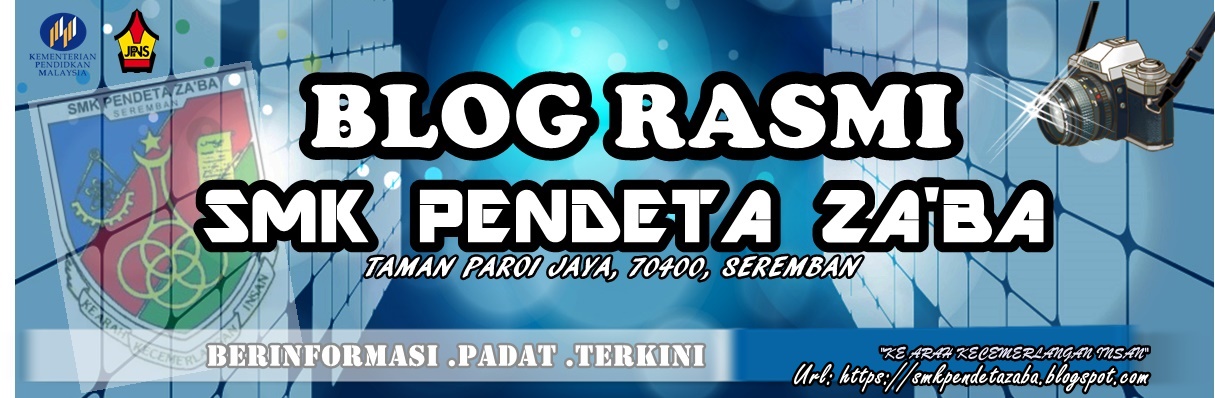 BLOG RASMI SMK PENDETA ZA'BA