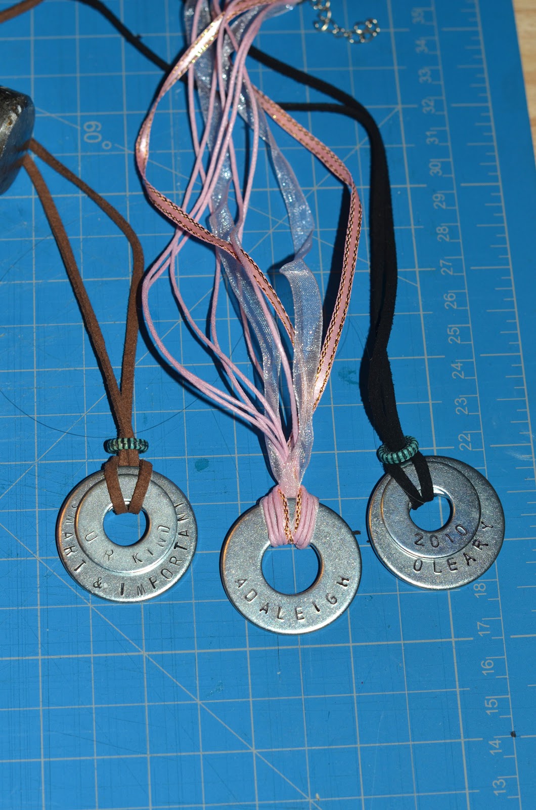 Leading Them To The Rock Stamped Personalized Bookmarks/ Necklaces