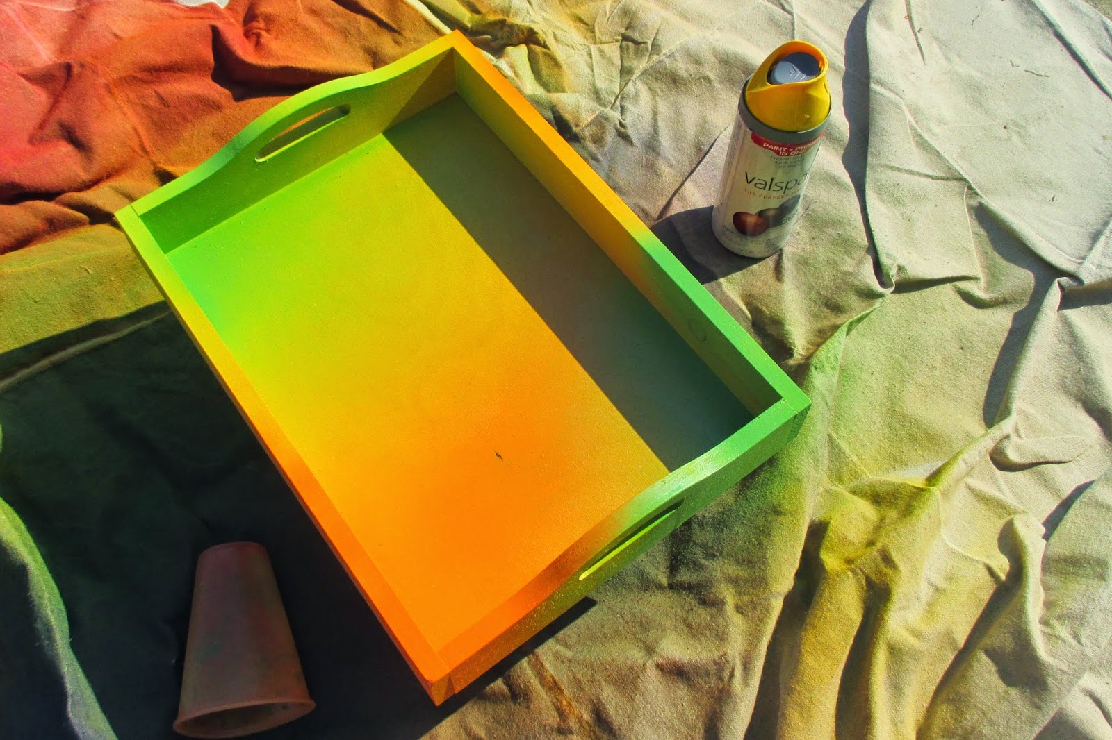 Resin Crafts Layered Resin Serving Tray