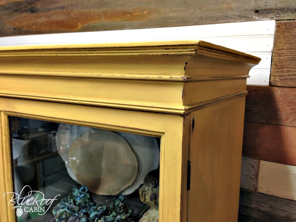 blue roof cabin Adding Legs to a