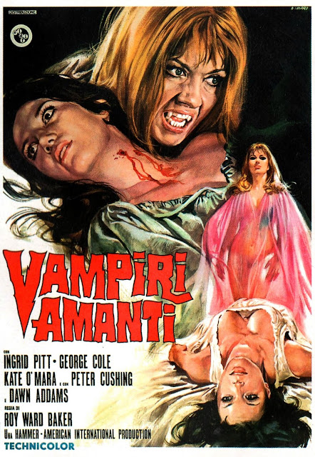 Ingrid Pitt (Hammer Wretchedness Movies) 77 vampire lovers poster 02