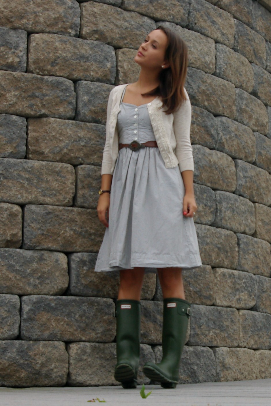 outfits with wellies