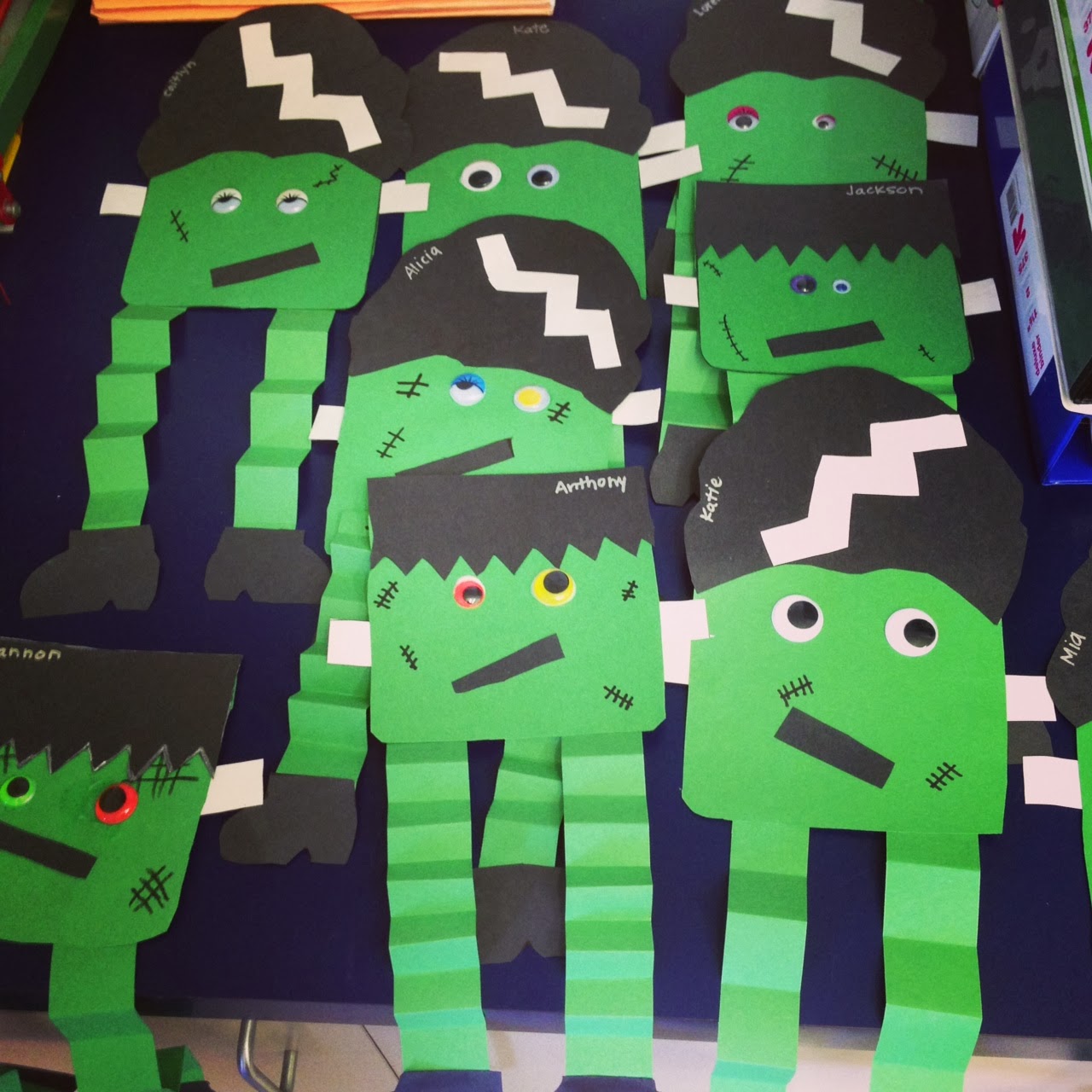 Frankenstein Red Ribbon Week Door Apples And Abc S