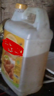 Memanfaatkan Jerigen/Kompan Bekas Kompan/jerigen minyak kelapa