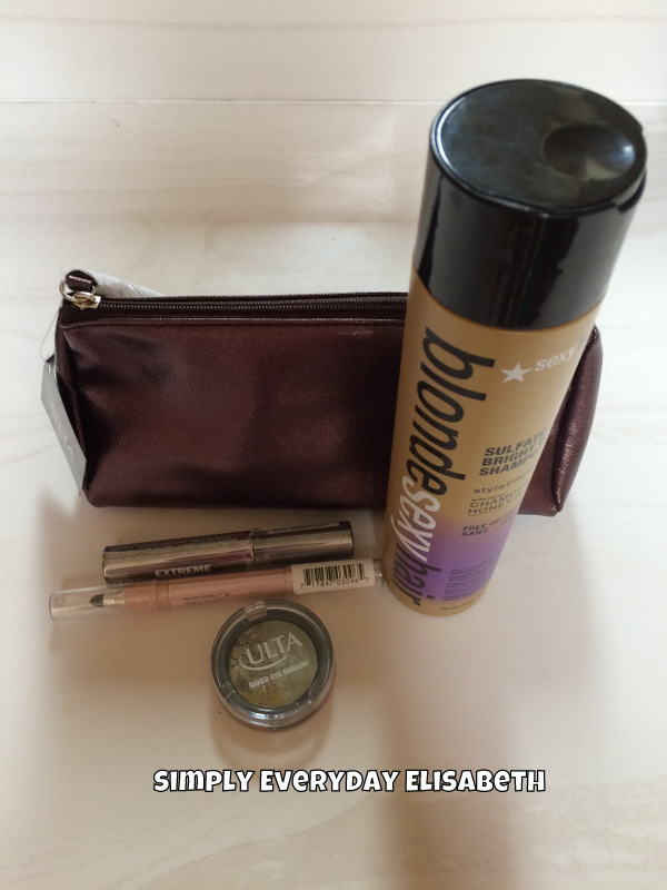 Simply Everyday Elisabeth Ulta Haul Purple Shampoo and Make up Gifts