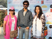 Elli Avram & Kunal Kapoor at Lavasa Women's Drive event
