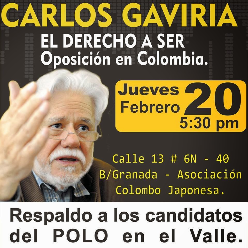 Carlos Gaviria - El derecho a ser Oposición en Colombia