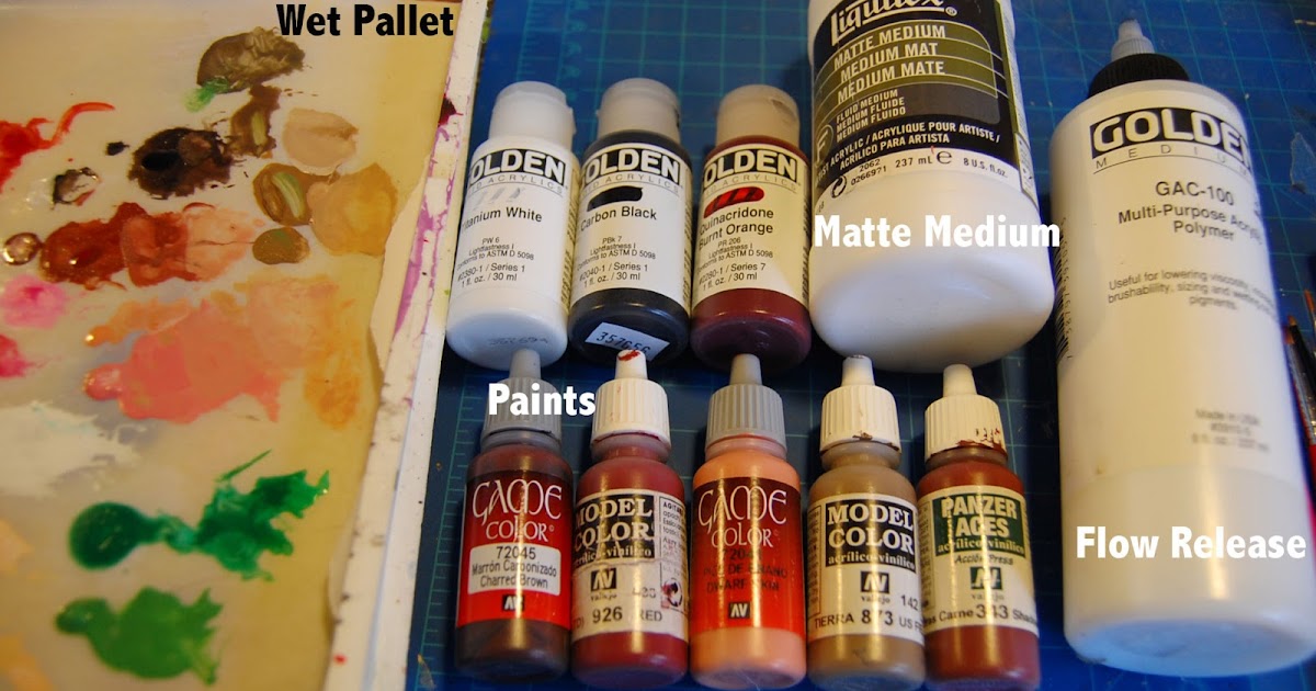 Daughters of the Emperor Action figure 1/18 scale face repaint tutorial