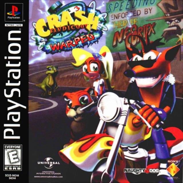 Crash bandicoop 3 warped