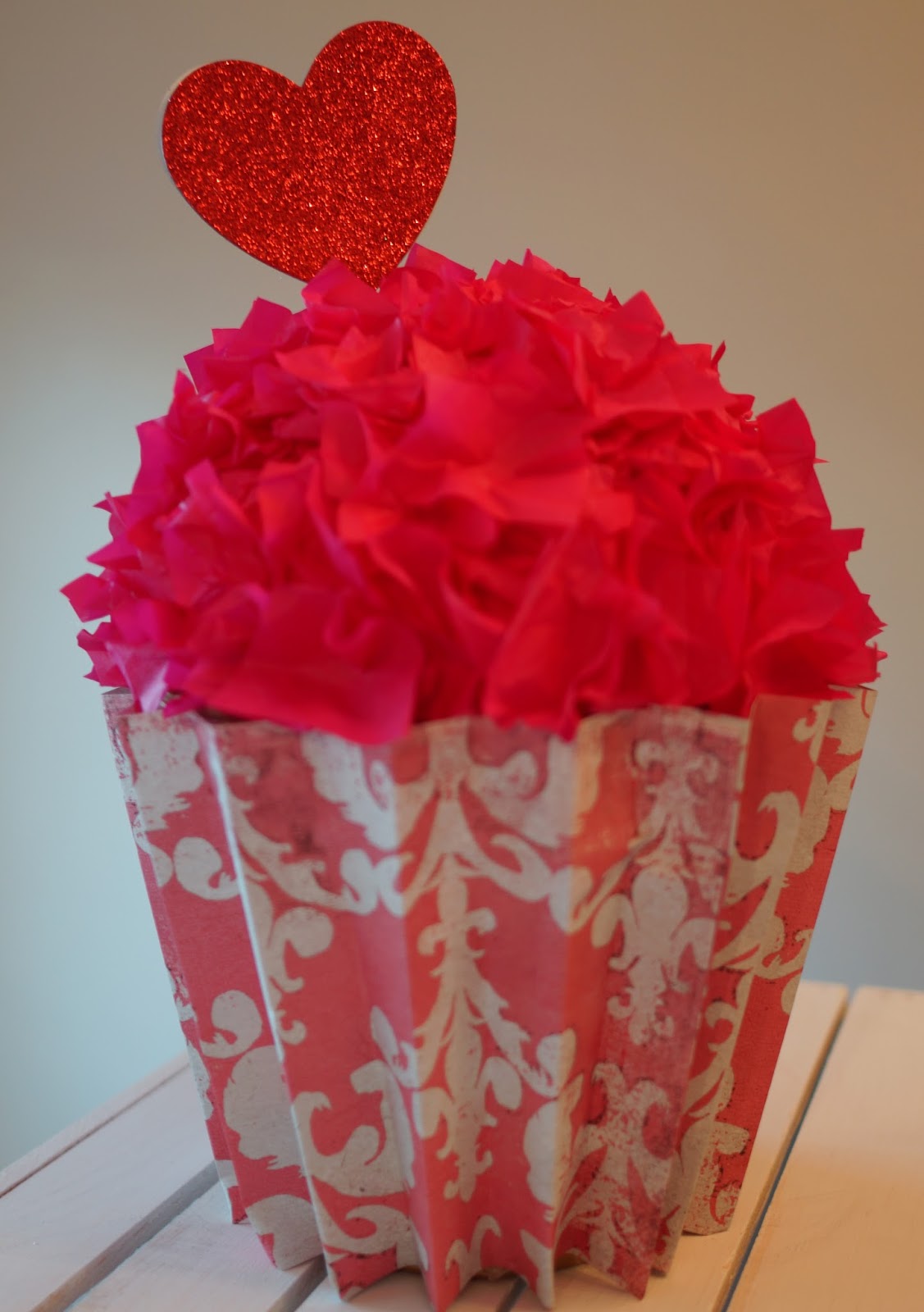 Lo, Ray, & Me Cupcake Valentine Box