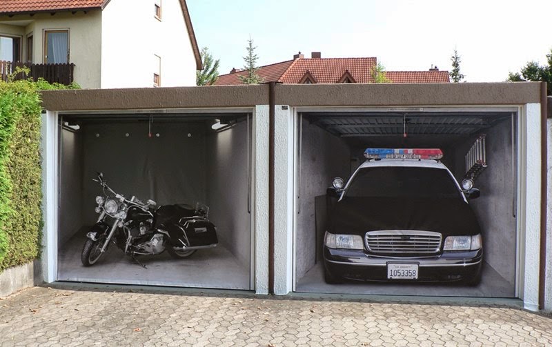 Ritebook 3D Garage Door Sticker Style Your Garage