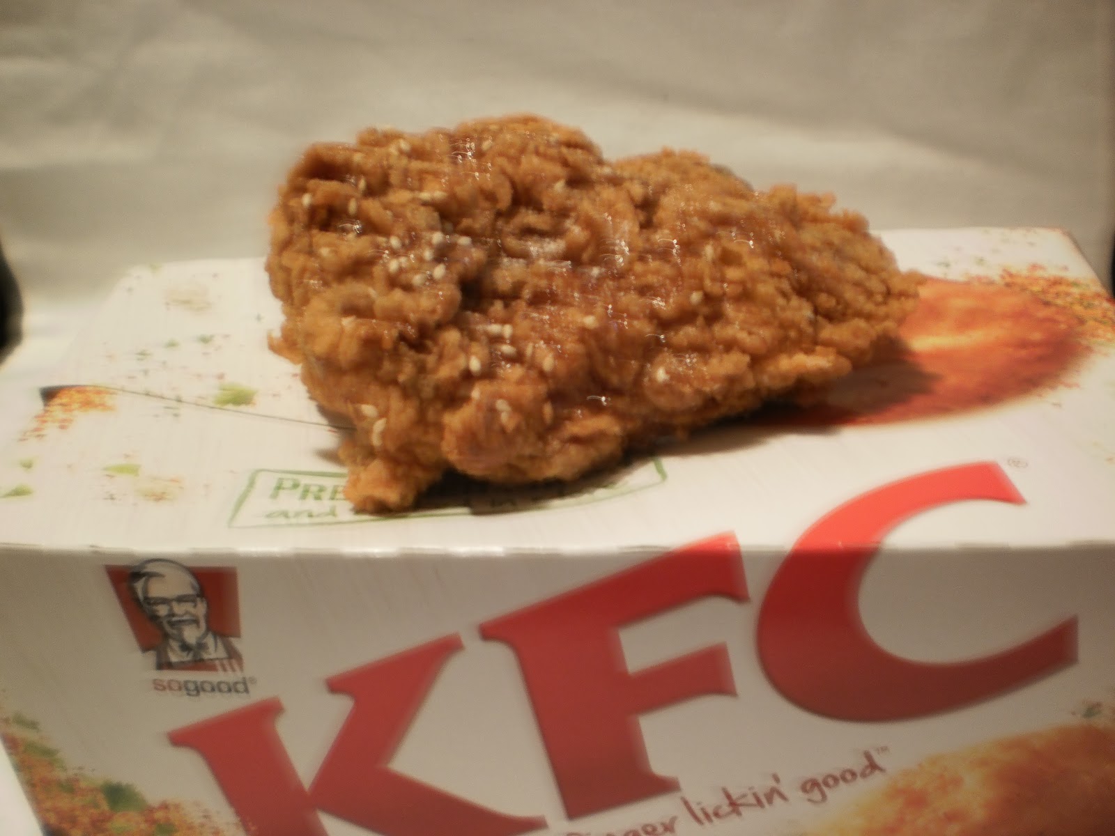 Junk Food Journal KFC Sweet Sesame Crunch