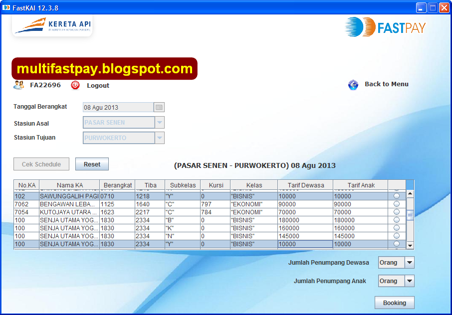 Testimonials, fastpay, atm, tiket kereta, tiket kereta api, tiket ka, tiket kereta online