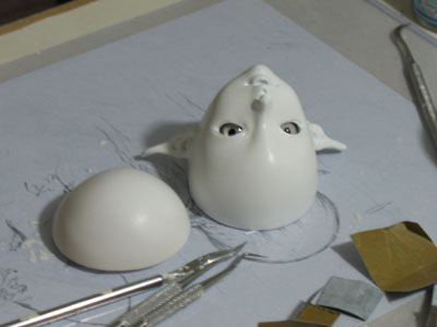Details about   1/6 BJD Head Sculpt con trucco e parrucca Doll Fai da te e ripara parte del 