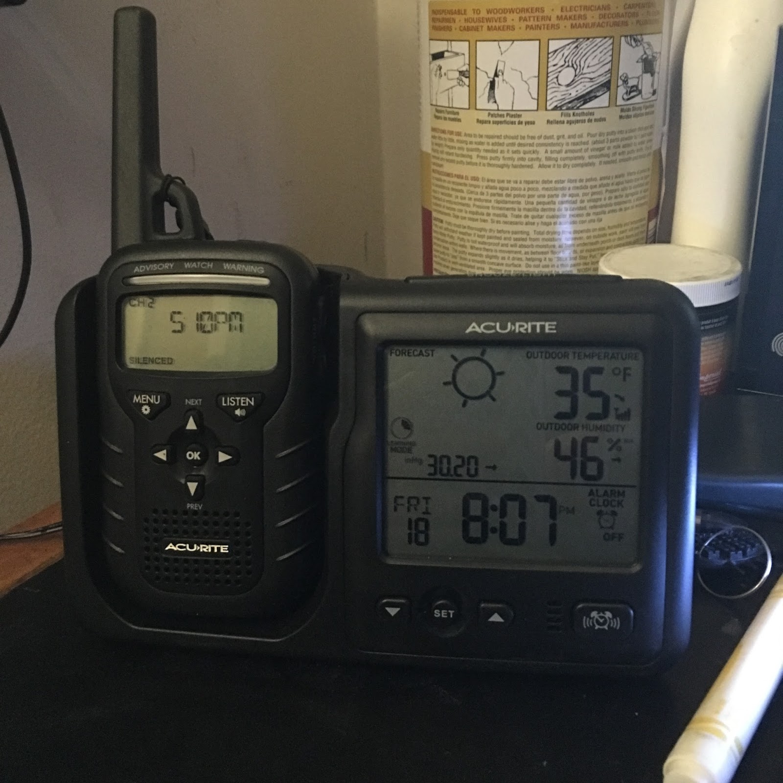 Life of a mad typer AcuRite Weather Station With NOAA Weather Radio