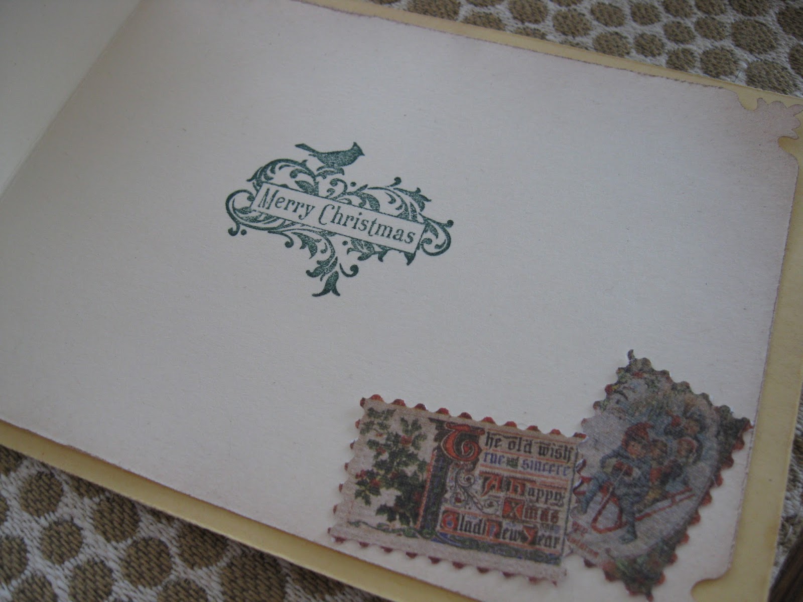 Creative Quest: A Collage Christmas Card