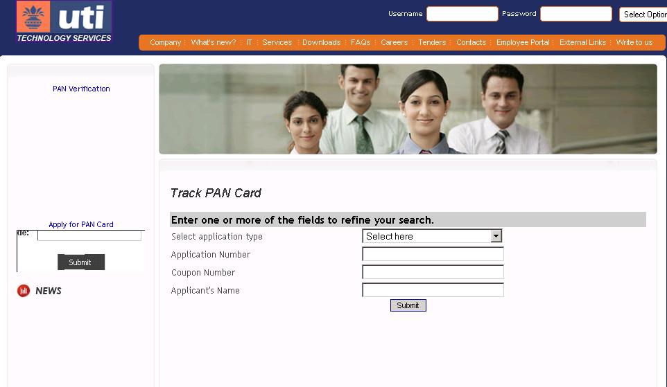 UTI PAN CARD STATUS News Time
