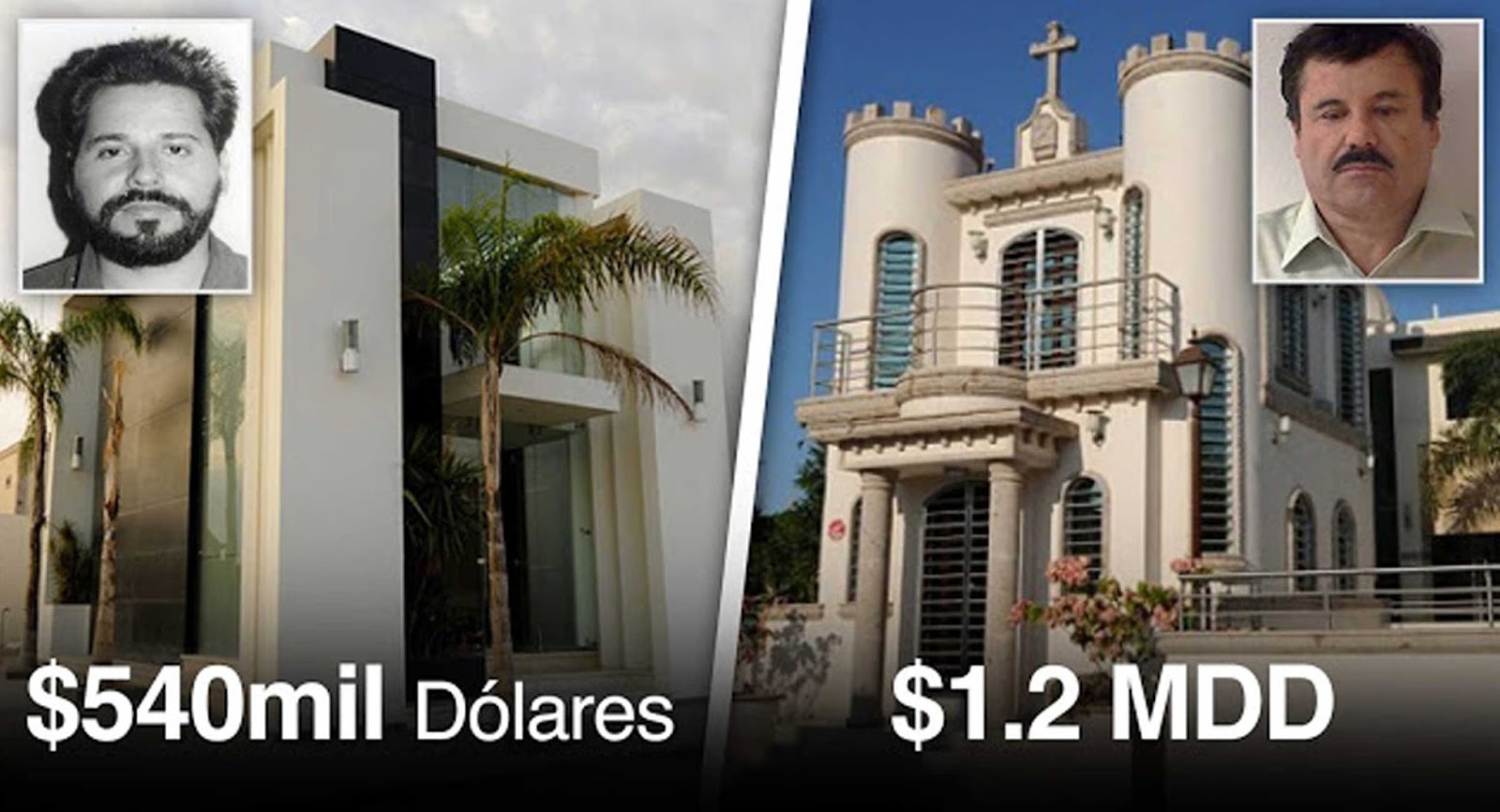 Las 5 tumbas de narcotraficantes más lujosas del mundo. No creerás de