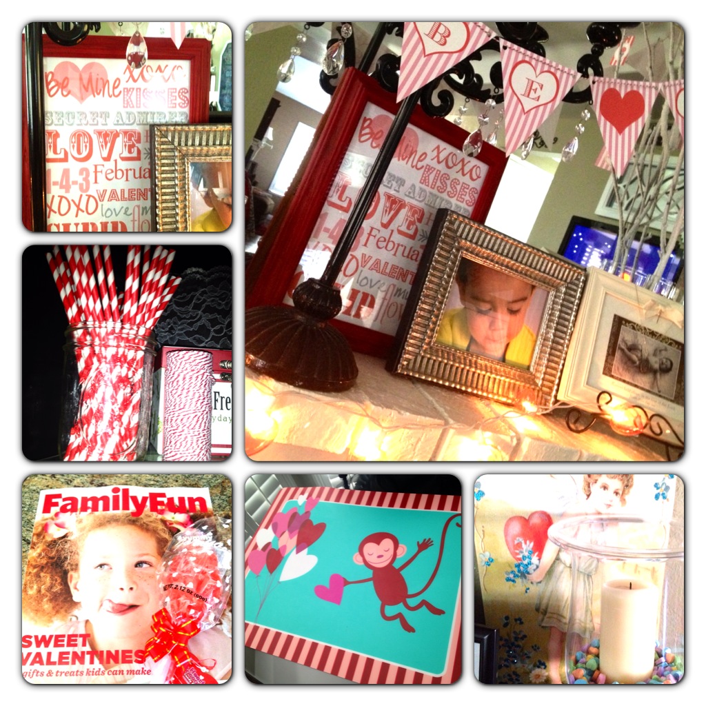 Three Crafty Cousins: CHEAP &amp; EASY VALENTINES DAY DECOR