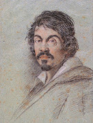 Retrato de Caravaggio, feito por. Ottavio Leoni, 1621