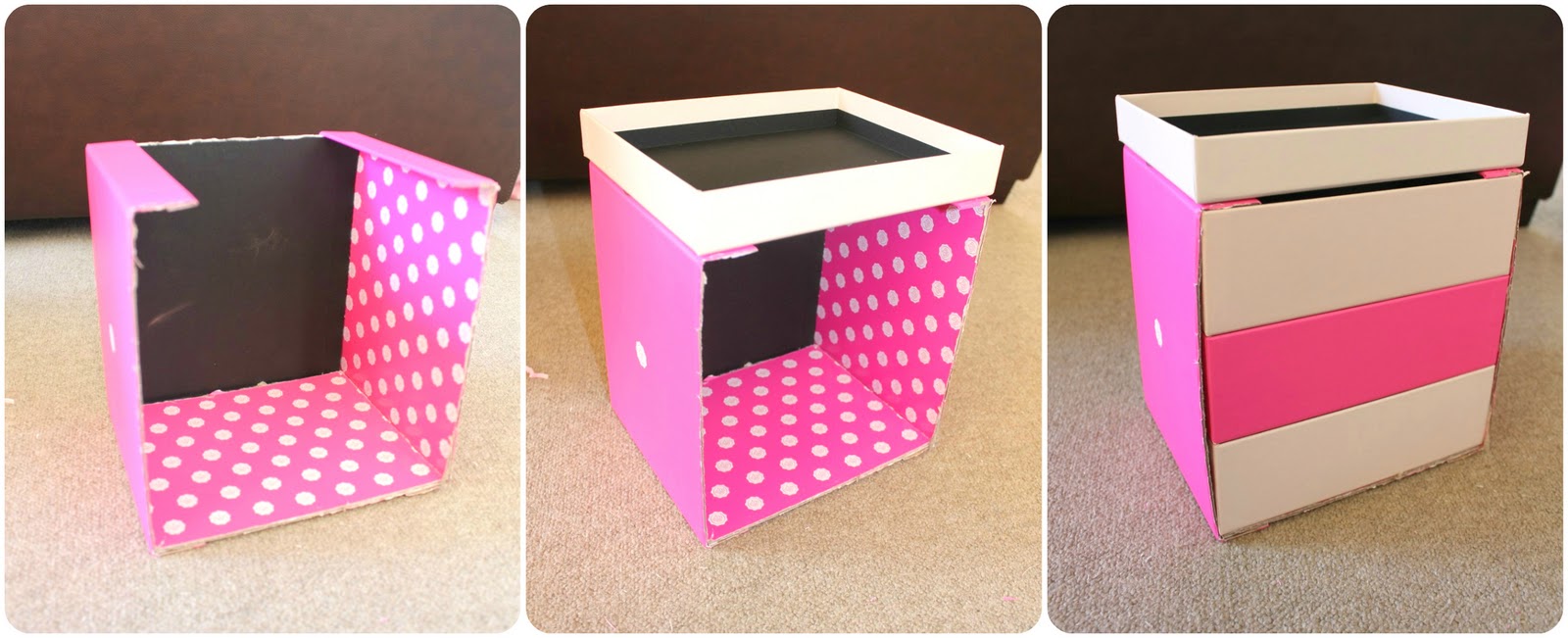 Peachfizzz DIY Make Up Storage