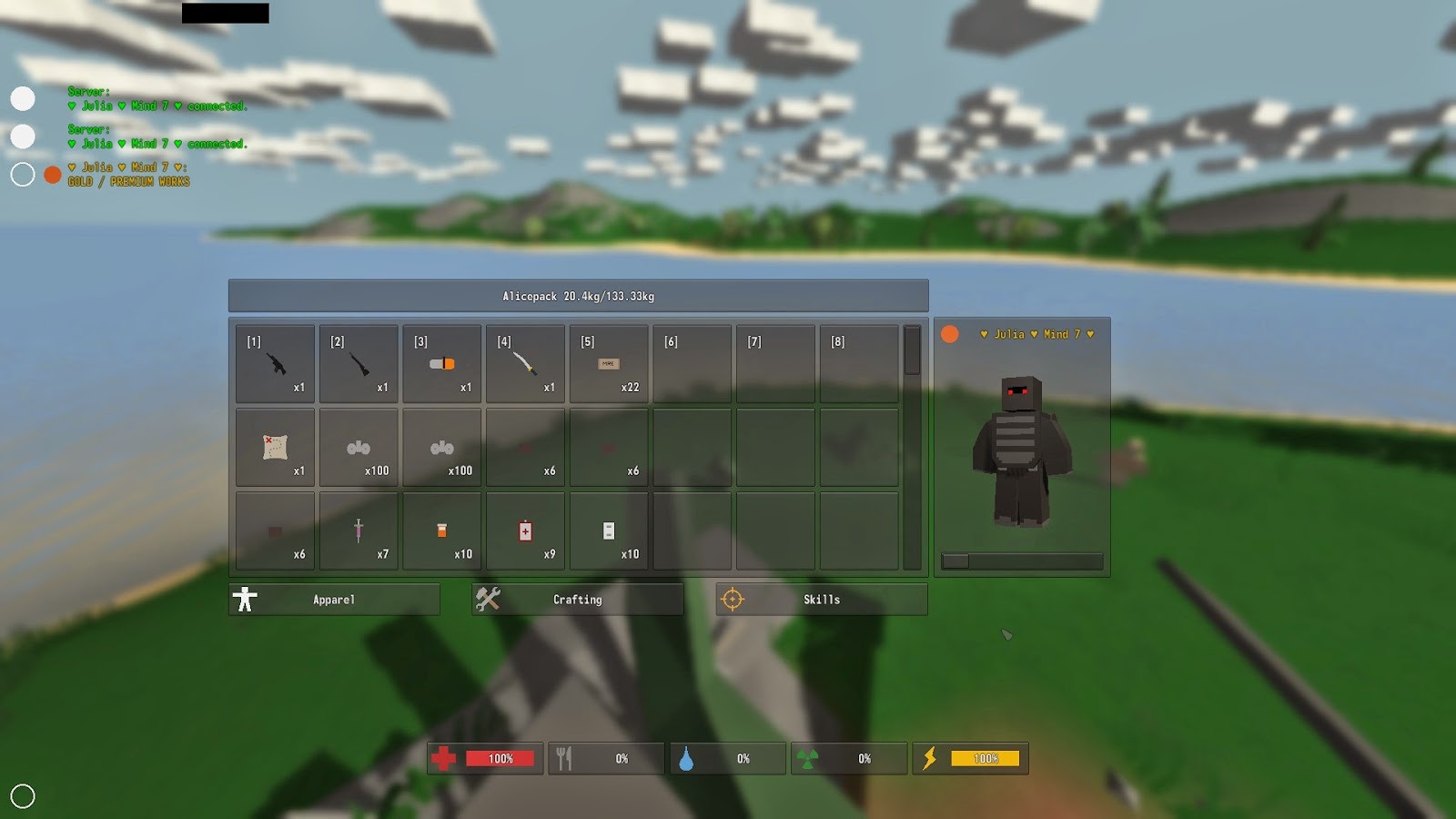 How to hack in unturned foovision