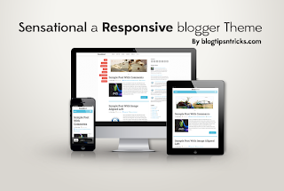 Sensational Blogger Template