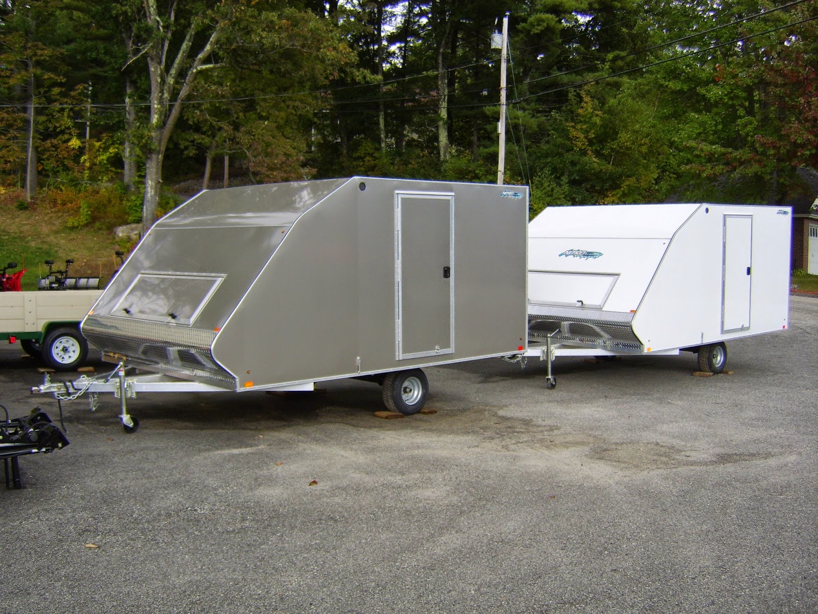 Michaud's Auburn NITRO 101" x 12' Crossover (Hybrid) Snow Trailer