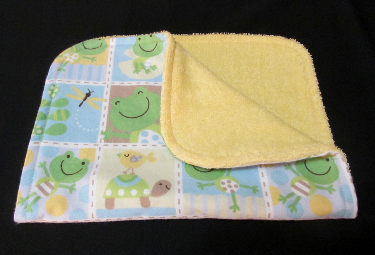 Savvy Handmade Cards Handmade Baby Burp Cloths
