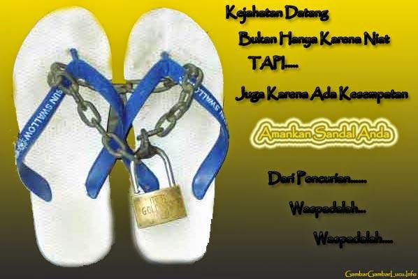 Coretan Perawat Absurd Save Your Sandal Gimana