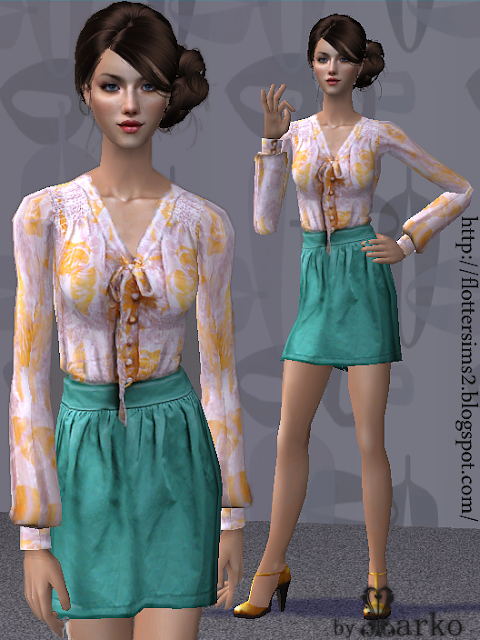 sims -  The Sims 2. Женская одежда: повседневная. Часть 3. - Страница 20 S1