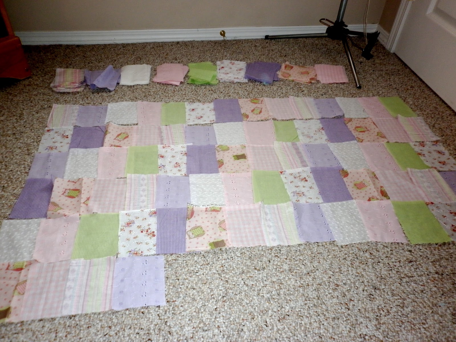 Miss.Sewing A Beginner Sewing Blog How to make a Baby Blanket DIY